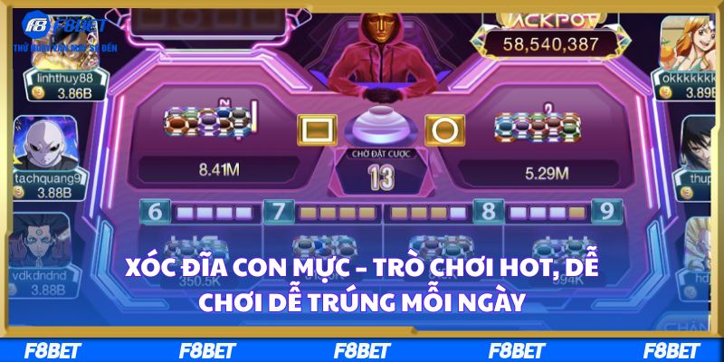 Xóc Đĩa Con Mực – Trò Chơi Hot, Dễ Chơi Dễ Trúng Mỗi Ngày